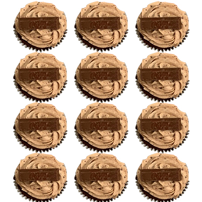 "Kitkat Vanilla Muffins  -12 pcs - Click here to View more details about this Product